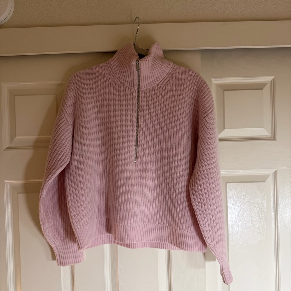 Everlane The Half-Zip Sweater (Size: S)